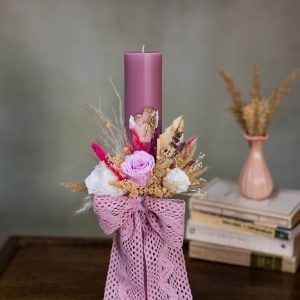 lumanare botez fetita personalizata magia lumanarilor