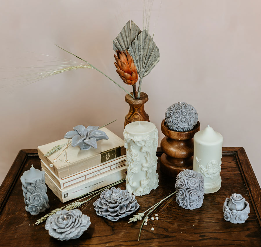 lumanari din ceara de soia