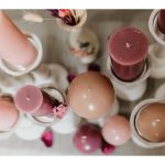 Lumanari colorate pentru nunta și botez Magia Lumanarilor